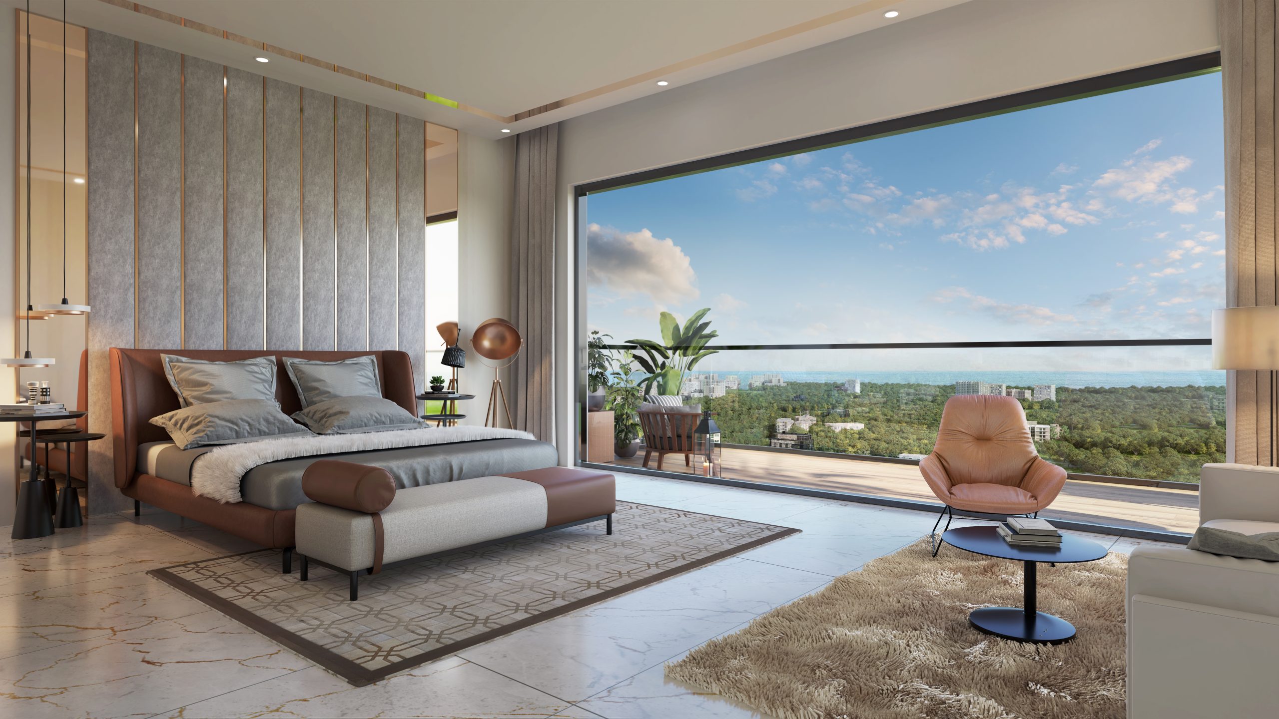 4 BHK apartment layout at Piramal Aranya Byculla